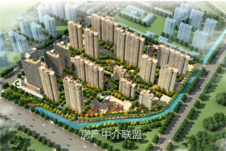 益王府花园二楼117平三室精装带车库94万可按揭